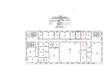 Сумська область, Конотопський р-н, м. Буринь, вул. Першотравнева, буд. 5. Оренда – приміщення 2-го поверху площею 11,30 кв. м. (В)