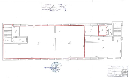 Вінницька обл., Вінницький р-н, м. Немирів, вул. Шевченка, 25. Оренда – приміщення 4-го поверху, площею 349,80 кв.м. (В) 