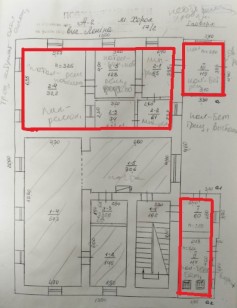 Полтавська обл., Лубенський р-н, м. Хорол, вулиця Небесної Сотні, 17/2. Оренда – приміщення 2-х поверхової будівлі площею 355,20 кв.м. (В)
