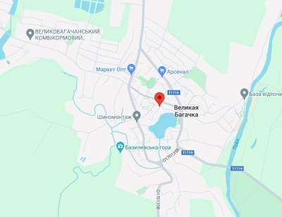 Довгострокова оренда! Полтавська обл., Мирогородський р-н, смт. В.Багачка, вулиця Каштанова, 13. Оренда – будівля площею 176,50 кв.м. (В)