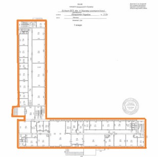 Дніпропетровська обл., м. Нікополь, вулиця Патріотів України, буд. 113А. Оренда – перший поверх, загальною площею 1104,30 кв.м. (В)