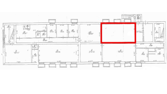 м. Івано-Франківськ, вул. Довга, 58. Оренда – приміщення підвалу виробничого будинку, площею 57,6 кв.м. (В)
