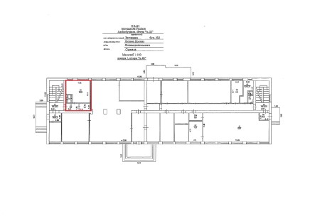 Сумська обл., Роменський р-н, смт. Липова Долина, вул. Загорянка, буд. 2. Оренда – офісні приміщення 1-го поверху площею 25,70 кв.м. (В)