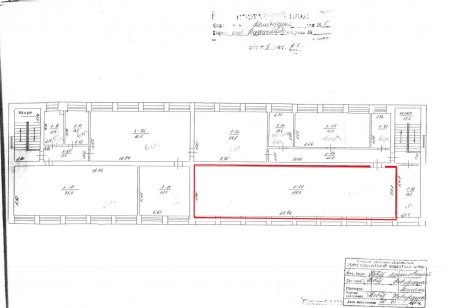 Сумська обл., смт. Недригайлів, вул. Незалежності, буд. 8. Оренда – приміщення 3-го поверху площею 118,60 кв.м. (В