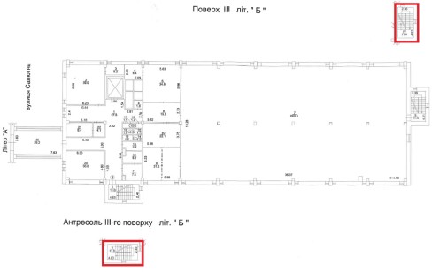 м. Київ, вул. Салютна, 5-А, літ. «Б» (В). Оренда – приміщення 3-го та 4-го поверху, площею 992,80 м2
