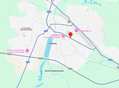 Волинська обл., м. Ковель, вул. Незалежності, 84. Оренда – приміщення 2-го поверху адмінбудівлі площею 24,50 кв.м (В)